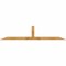 Ekena Millwork Portland Rough Sawn Timber Gable Bracket, Western Red Cedar, 96"W x 20"H x 2"D x 4"F, 5/12 Pitch GBW096X20X0204POR00RWR - alternate 1